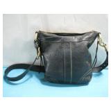 Vtg Leather Coach Purse See Info
