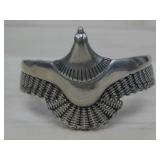 Silver Tone Hawk Bracelet