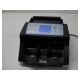 Electric Currency Counter Machine W/Cords Powers O