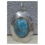 SW Sterling Silver Hallmarked Pendant