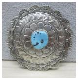 Silver Tone SW Concho