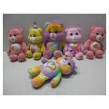 Six Care Bears Plush Toys See Info