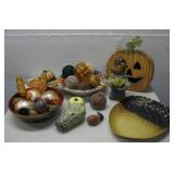 Pumpkins Acorns Fall Decor See Info