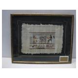 Framed Egyptian Papyrus Artwork See Info