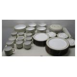 Vtg Arita Genesis Beige Dinnerware Set
