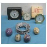 Vtg Europa 7-Jewels Clock, Vtg Electric See Info