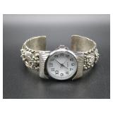 Navajo S.S Watch Cuff Hallmarked Untested