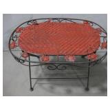 31'x20'x20' Woven Top Accent Table, Observed Wear