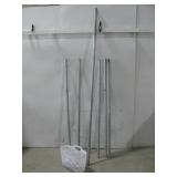 Assorted Metal Tubing 96' Tallest & Fittings