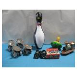 Vtg Adjustable Roller Skates, Vtg Metal See Info