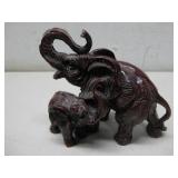 Resin Elephant Figurines 5.5' Tall