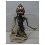 Vtg Indonesian Style Wooden Rod Puppet See Info