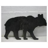 Metal Bear Outline Wall Decor 20.5' x 12'