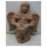 Terracotta Angel Figurine 9.25' x 11.25'