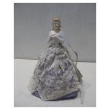 Vtg Ceramic Doll 9' Tall