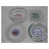 Four Vtg Casino Ashtrays