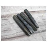 Navajo Made Silver Smith Tool Stamp Lot Of 4
