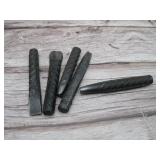 Navajo Made Silver Smith Tool Stamp Lot Of 5