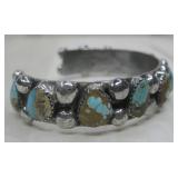 S.S SW VTG Kingman Turq 51.7gms T.W Cuff
