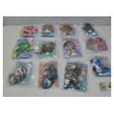 (12) Assorted NIP McDonalds Meal Toys & More See