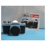 Vtg Asahi Pentax K1000 Camera See Info