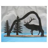 Metal Elk Decor 32' x 17.75' See Info
