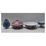 Assorted Vtg Porcelain Chinese Dishes