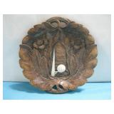 Vtg Syroco Wood Souvenir Plate
