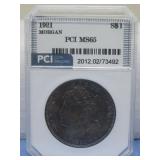 PCI Graded 1921 Morgan Silver Dollar MS65