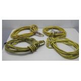 Four Extension Chords Longest 30' See Info