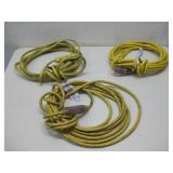 Three Extension Chords Longest 25' See Info