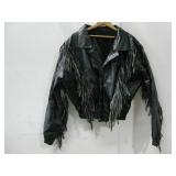 Vtg Fringe Jacket Sz Unknown See Info
