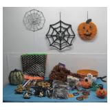 Assorted Halloween Decor, (4) Novelty See Info