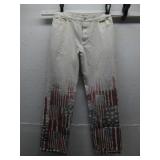 Hilfiger American Flag Pants Size 8 See Info