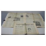 Vtg Polish Newspapers, Observed Wear
