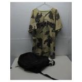 Isotopes Camo Button Up Jersey & Backpack