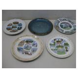 Five Assorted Vtg Collectors Plates