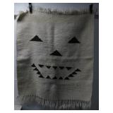 Fabric Halloween Theme Blanket 36'x38'