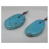 Turquoise Dangle Earrings See Info