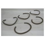 Five Cooper Tone Bracelets Hallmarked