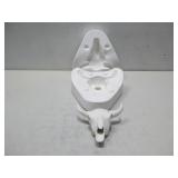 Bisque Cow Skull W/ 8' Ceramic Slip Casting Mold