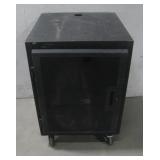 Free Standing Server Rack On Wheels -See Info