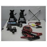 (2) Daytona 3 Ton Ratcheting Jack Stands See Info