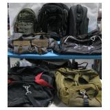 Assorted Backpacks & Duffel Bags See Info