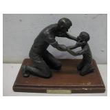 Vtg Heart Of The Father Figurine 7' Tall See Info
