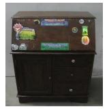 Drop-Front Secretary Desk See Info