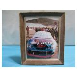 Vtg Framed NASCAR Monte Carlo #40 Photo Print See