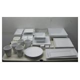 Assorted Crate & Barrel & World Market Ceramic See