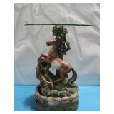Decorative Rearing Horse Water Fountain -See Info