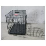 24''x17''x20'' Black Wire Dog Crate & Tray